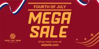 4th of July Sale Twitter post Image Preview