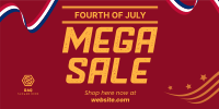 4th of July Sale Twitter Post Image Preview