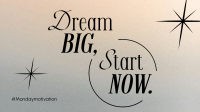 Dream Big Today Animation Image Preview