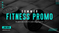 Summer Fitness Deals Facebook Event Cover Design
