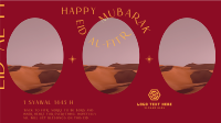 Eid Al-Fitr Facebook event cover Image Preview