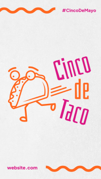 Cinco De Taco Facebook story Image Preview