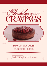 Chocolate Craving Sale Poster Image Preview