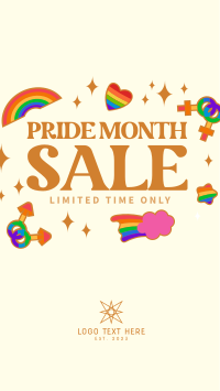 Pride Day Flash Sale Instagram Story Design