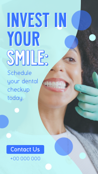 Dental Health Checkup Instagram Reel Preview