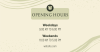 New Opening Hours Facebook Ad Design