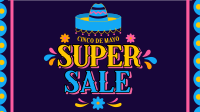 Cinco De Mayo Biggest Colorful Sale Facebook event cover Image Preview