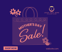 Mother's Day Shopping Sale Facebook Post Design