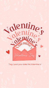 Valentine's Envelope YouTube short Image Preview