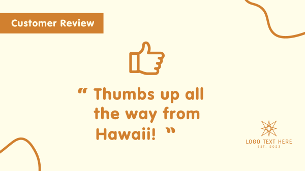 Thumbs Up Review Facebook Event Cover Design Image Preview