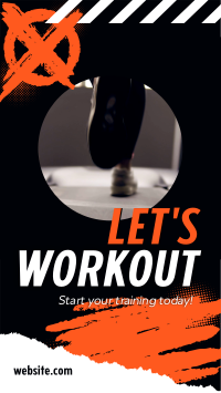 Start Gym Training TikTok video Image Preview