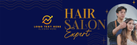 Hair Salon Expert Twitter Header Design