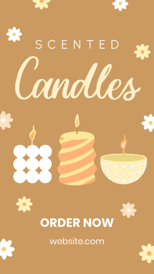 Sweet Scent Candles Facebook story Image Preview