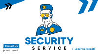 Security Officer Facebook Event Cover Design