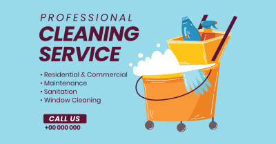 Cleaning Professionals Facebook ad Image Preview