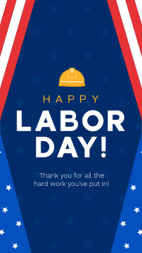 Labor Day Celebration Facebook Story Design