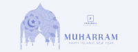 Happy Muharram Facebook cover Image Preview
