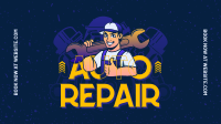 Professional Auto Repair Animation Image Preview