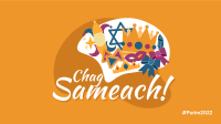 Chag Sameach Zoom background Image Preview