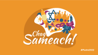 Chag Sameach Zoom Background Image Preview