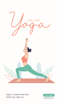 Yoga Class Instagram Story Design