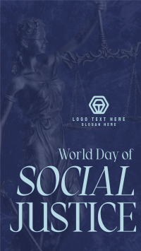 World Day of Social Justice TikTok video Image Preview