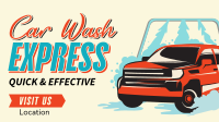 Vintage Auto Car Wash Animation Image Preview