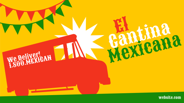 El Cantina Mexicana Facebook Event Cover Design Image Preview