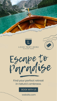 Escape To Paradise Instagram Reel Preview