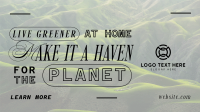 Earth Day Environment Facebook Event Cover Design