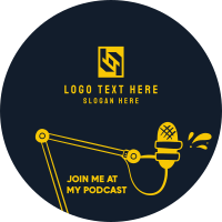 Podcast Host Instagram Profile Picture Design
