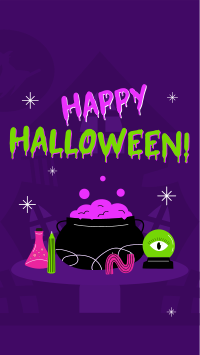 Dripping Halloween Potions Video Image Preview