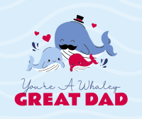 Whaley Great Dad Facebook Post Design