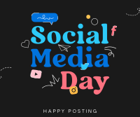 Happy Posting Facebook post Image Preview