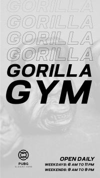 Ape Gym Instagram story Image Preview