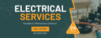 Anytime Electrical Solutions Facebook cover Image Preview