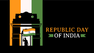 Republic Day of India Facebook event cover Image Preview