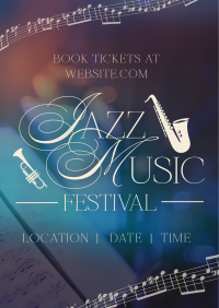 Modern Nostalgia Jazz Day Poster Image Preview