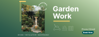 Garden Work Facebook Cover Design