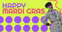 Mardi Gras Fashion Facebook Ad Design