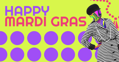 Mardi Gras Fashion Facebook ad Image Preview