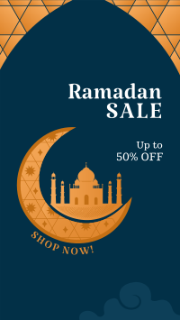 Ramadan Moon Discount Instagram story Image Preview