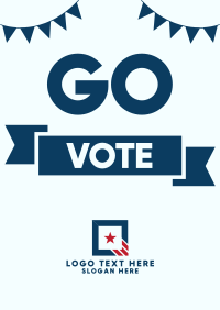Go Vote Election Poster Design