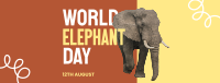 Save Elephants Facebook cover Image Preview