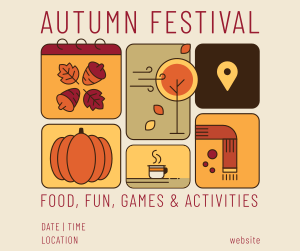 Fall Festival Calendar Facebook post