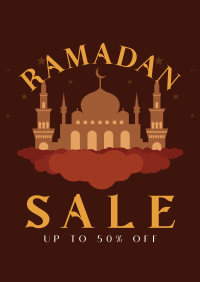 Ramadan Sale Offer Poster Design