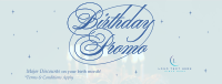 Birthday Promo Facebook Cover Design