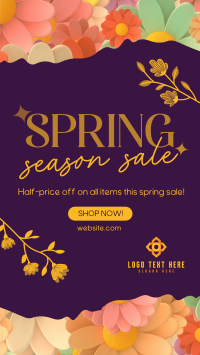 Spring Season Sale TikTok video Image Preview