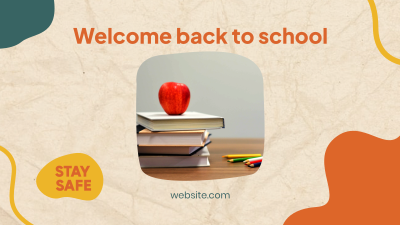 Back To School Books Facebook event cover Image Preview