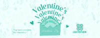 Valentine's Envelope Facebook Cover Image Preview